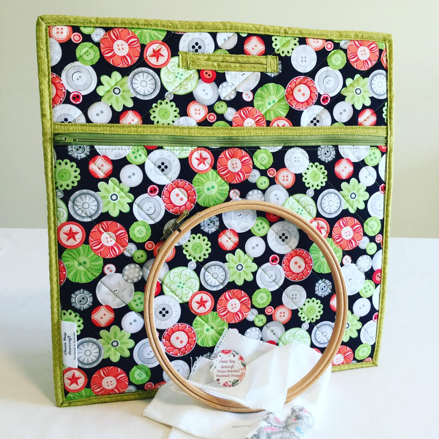 Cross Stitch Project Bag Set Chain Bay Sewcraft