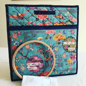 Cross stitch project bag