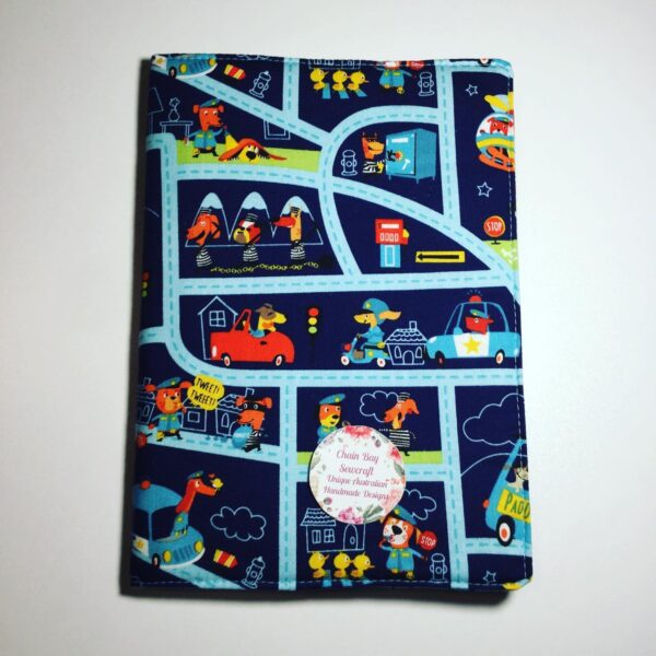 Handmade Fabric Journal Cover