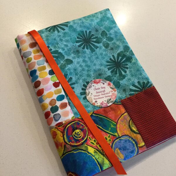 Handmade Patchwork Fabric Journal Cover