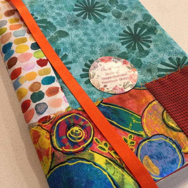 Handmade Patchwork Fabric Journal Cover
